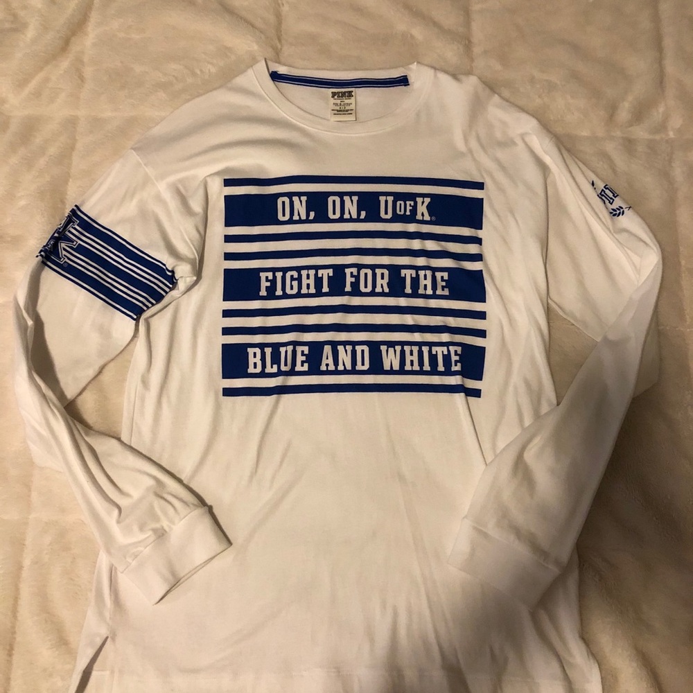 PINK University of Kentucky fight song long sleeve size S